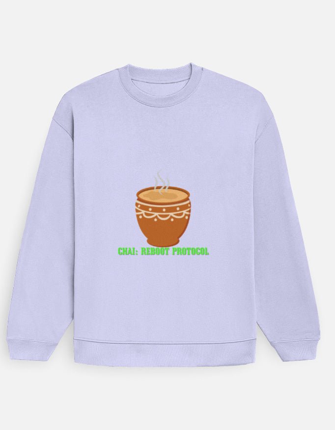 Unisex Oversized Sweatshirt - Chai Code Wear