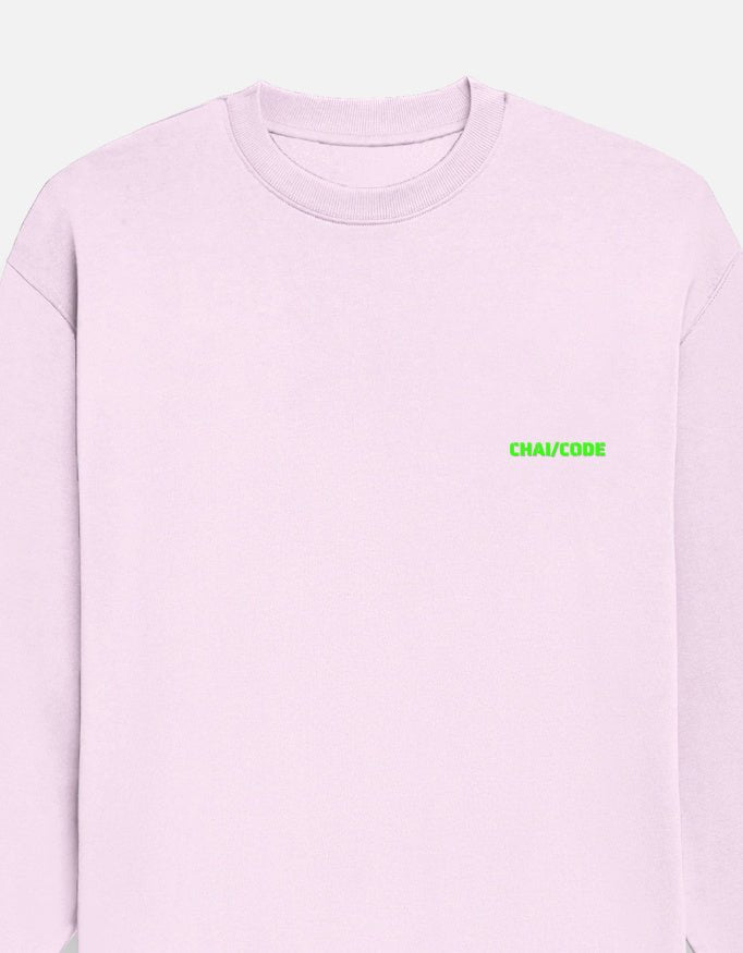 Unisex Oversized Sweatshirt - Chai Code Wear