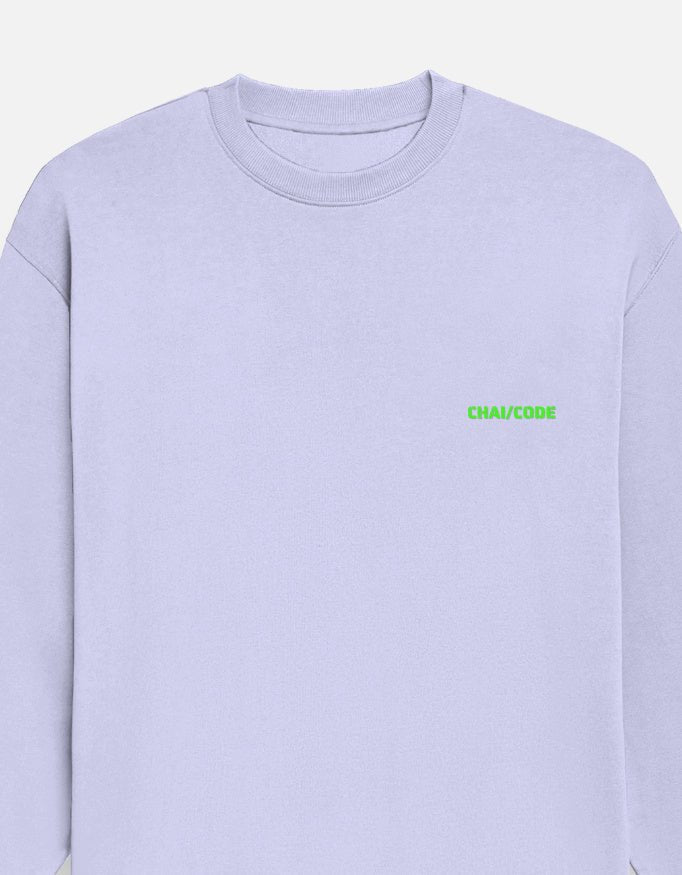 Unisex Oversized Sweatshirt - Chai Code Wear